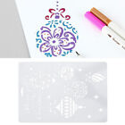  6 PCS Christmas Painting Template Hollow Stencils for Crafts Photo Album