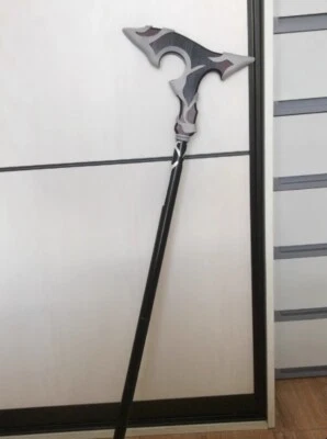 Honkai: Star Rail Welt Yang Wooden Cosplay Prop Walking Stick Weapon Equipment - Image 1 of 4