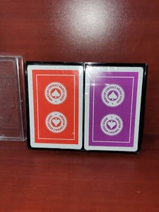 2 New Sealed Decks Of American Contract Bridge League Cards Box Made In Spain - Picture 1 of 2