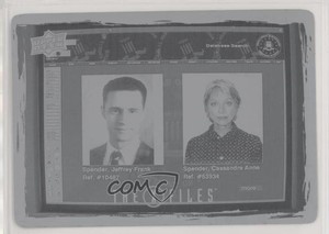 2019 Upper Deck X-Files: UFOs and Aliens SP Printing Plate Black 1/1 #173 ob9
