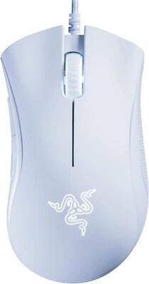 Razer DeathAdder Essential Wired Gaming Mouse Optical Sensor, 6400 DPI WHITE - Image 1 of 4