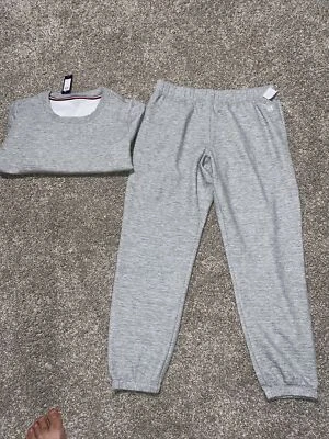 Tommy Hilfiger Large Women Pajama Sleep Set Gray  - Image 1 of 4