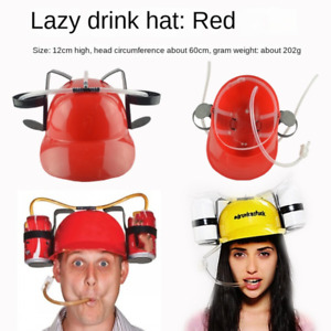 Plastics Beverage Helmet Headgear Hat Type Beer Beverage Hat Outdoor Beer Hat