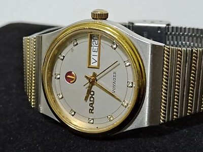 RELOJ HOMBRE RADO VOYAGER 636.4013.4 DÍA FECHA AUTOMÁTICO 2846 HECHO EN SUIZA Foto 1 de 4