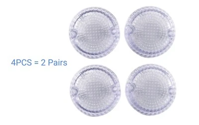 4x Front+Rear Turn Signal Lens For Kawasaki  Vulcan 800/900/ 400/Classic Drifter - Image 1 of 4