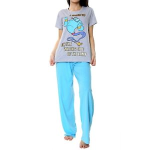 Disney Aladdin Pyjamas Adults Womens Loungewear PJs Pyjama Set PJs Set Sleepwear