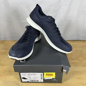 ECCO Men's Exceed Trainer Oxford Shoes, Night Sky Navy, Size 11-11.5 - Picture 1 of 4