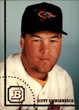 1994 Bowman Baltimore Orioles Baseball Card #86 Scott Klingenbeck