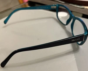 Monturas de gafas Prada VPR18O JAD-1O1 solo azul marino/azul/verde 54 [] 18 135 - Imagen 1 de 7