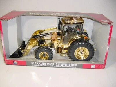 RARE 1/16 Case-IH Maxxum MXU125 "Gold Edition" Pork Expo Tractor NIB! 1 of 6! - Image 1 of 4