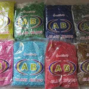 Seed Beads 450g 2mm 12/0 Silver Lined, Transparent & Opaque (30,000) 59 Colours - Picture 1 of 74
