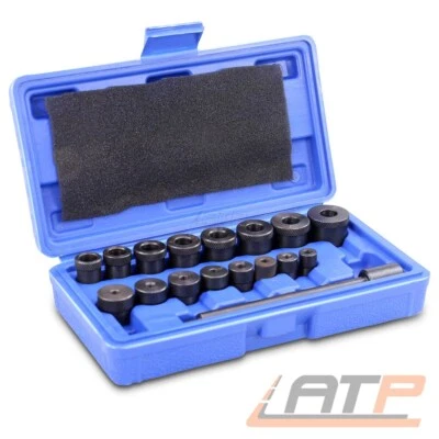 ENVA KUPPLUNGS-ZENTRIERWERKZEUG-SATZ 17-TLG. ZENTRIERDORN ZENTRIEREN JUSTIEREN