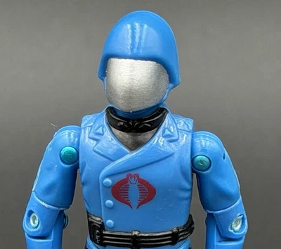 Cobra Commander V1.5 100% 完整 G.I. Joe 1983 孩之宝复古非常好干净 — 第 1/4 张图片