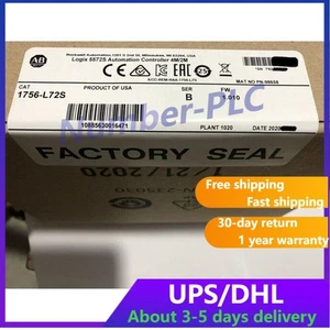 New AB 1756-L72S SER B GuardLogix 5572S Controller 4MB 1756L72S Free Shipping - Picture 1 of 2