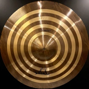 Saluda Nemesis 21 Inch Ride Cymbal with Logo Sticker High Volume Versatile - Picture 1 of 5