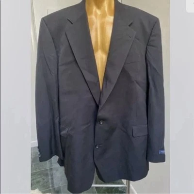 NUEVA CHAQUETA BLAZER BURBERRY PARA HOMBRE ABRIGO DEPORTIVO LANA 50 LARGO PORTLY GRANDE Y ALTO $895 Foto 1 de 4