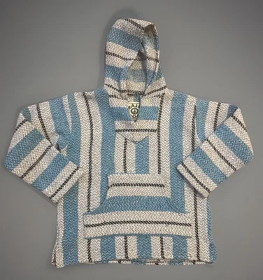 Baja Joe Hoodie Unisex XS Surf Pullover Hippie Grunge Poncho Skater - Image 1 of 4