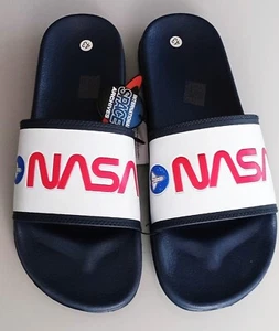Badelatschen NASA Herren Erwachsene Badeschlappen Badeschuhe Gr 43 44 - Bild 1 von 1