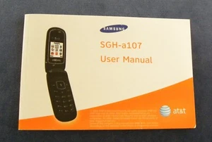 Téléphone à clapet Samsung SGH- a107 (manuel du propriétaire/utilisateur) - Photo 1/6