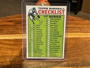 1964 Topps #76 1st Series Checklist Marked (MICKEY MANTLE) EX - Picture 1 of 3