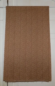 NICE 44" X 37" RED FERN PATTERN FABRIC PANEL - Picture 1 of 2