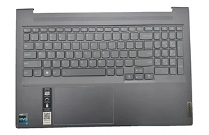 LENOVO SLIM 7 16IAH7 C-COVER W/ ENGLISH KEYBOARD 5CB1J38238 GRADE C - Picture 1 of 16