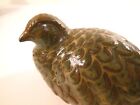 Vintage Ceramic Quail Figures, Made in Japan, Artist Signed, Very Nice, 5 Inches