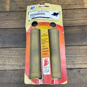 Vintage ATI Slim Line Grips NOS Montane Clear XRay 90s MTB BMX 5 in 1990s Light - Picture 1 of 8