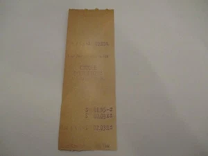 c1970 Receipt Circle Bookstore Ann Arbor Michigan Metaphysical Occult Books - Picture 1 of 7