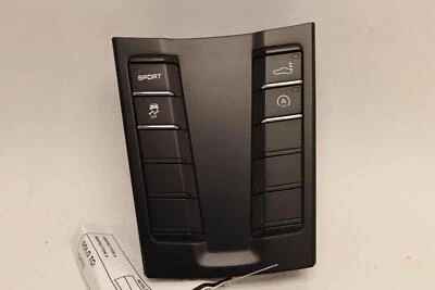 2014 PORSCHE CAYMAN 981 CONSOLE TRACTION SPORT SPOILER CONTROL SWITCH PANEL OEM - Image 1 of 4