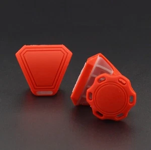 UNBRANDED Football Helmet Visor Eye Shield QUICK-RELEASE Clips - LIGHT RED - Picture 1 of 1