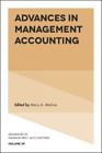 Mary A. Malina Advances In Management Accounting (Hardback) (Us Import)