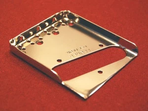 Fender Vintage Telecaster Brückenplatte mit gekerbtem Flansch passend zum amerikanischen Standard - Bild 1 von 1