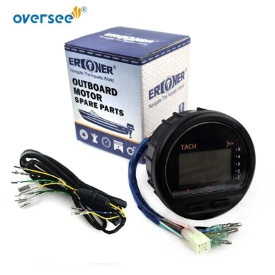 Tacômetro digital multifuncional 6Y5-8350T-20-00 tacômetro para motor de popa Yamaha - Imagem 1 de 4