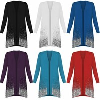 ladies glitter cardigans