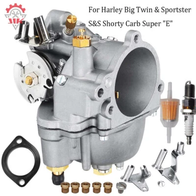 11-0420 Super E Carburetor & Manifold Boot for Harley Sportster S&S Shorty - Image 1 of 4
