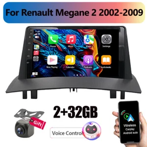 9" 2+32G For Renault Megane 2 2002-2009 Android 13 Car Stereo Radio GPS Carplay - Picture 1 of 14
