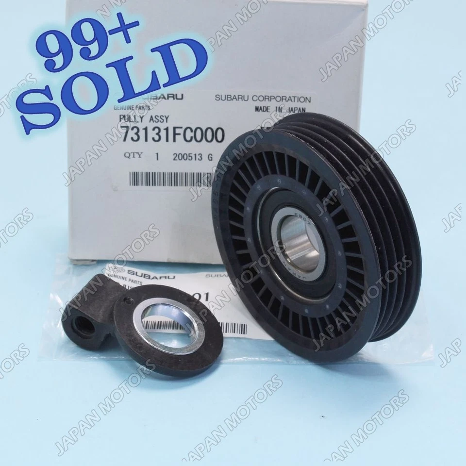OEM 95-09 Subaru AC Idler Pulley Adjuster Legacy Forester Impreza 73134AC001