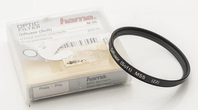 Hama Diffuser Diffusor (Soft) M55mm M55 MM (22) Kontrastmildernd 853.55 IN Boxed - Image 1 of 3
