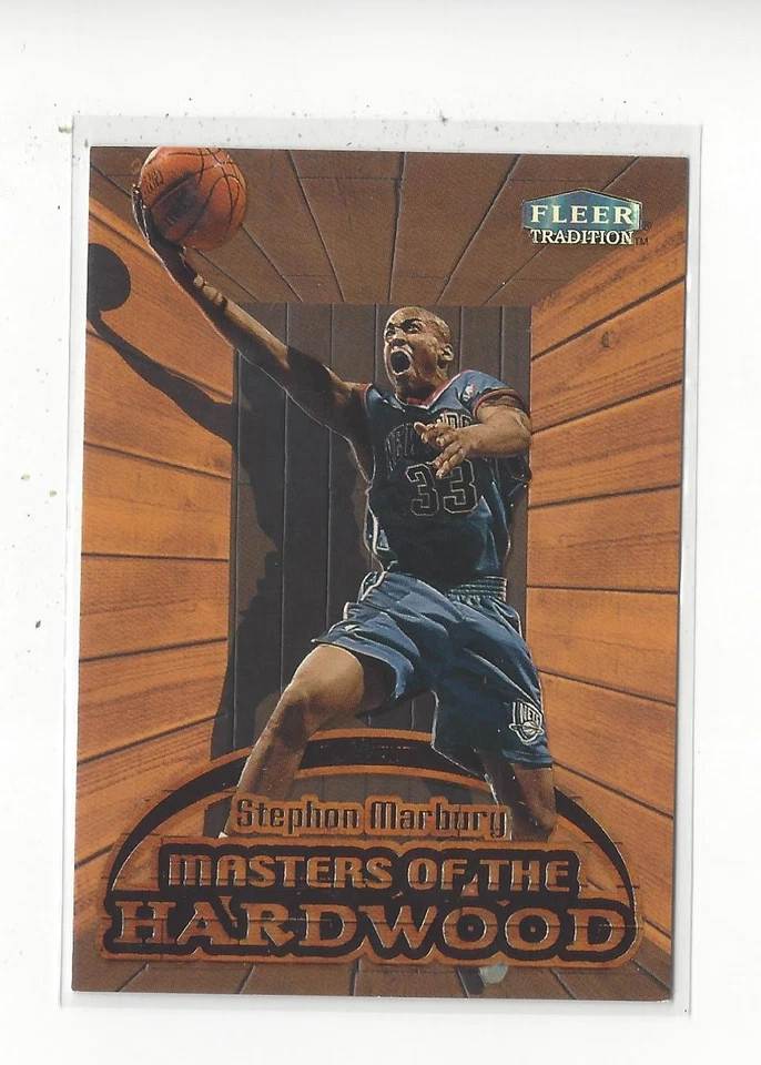 Fleer Masters of the Hardwood #10 Stephon Marbury Nets 1999-00 Foto 1 de 1