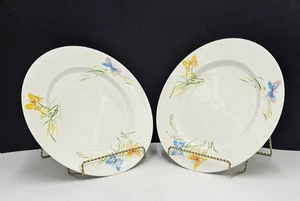 Vera Neumann Mariposa Mikasa Butterfly Bone China Dinner Plates 10.5" A1-175 Vtg - Picture 1 of 7