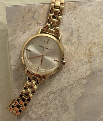 RELÓGIO FEMININO VINCE CAMUTO AURELIA OURO ROSA - Imagem 1 de 4