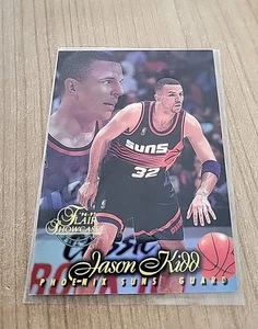JASON KIDD NBA CARD FLAIR SHOWCASE 1996-97 HOLO # ROW 1 SUNS MAVS NETS - Bild 1 von 6