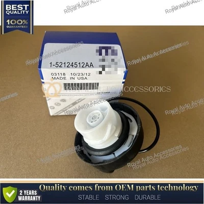 For 2002-2018 DODGE RAM 1500 2500 3500 4500 BLACK FUEL GAS CAP  52030377AB - Image 1 of 4