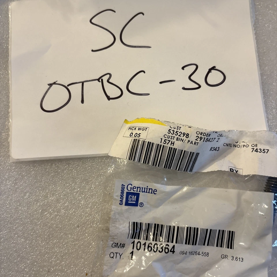 Perno colector GM OE genuino 10160364 Foto 1 de 2