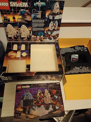 LEGO 6959 лунная стартовая площадка (винтаж 1994) - руководство, база, коробка, неиспользованная наклейка - Изображение 1 из 4