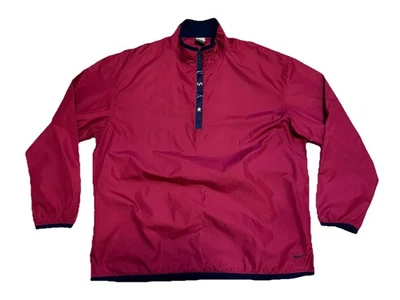 Chaqueta cortavientos vintage de EE. UU. para hombre XL Nike Pullover 1/4 cremallera Juegos Olímpicos años 90 Foto 1 de 4