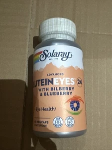 Solaray Advanced Lutein Eyes 24, 60 Capsules Seapsd Exp 06/2028 - Picture 1 of 1