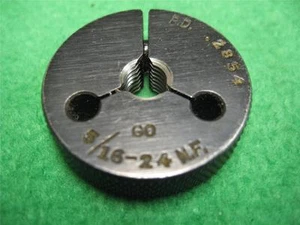 1 Medidor de anillo de rosca GO NOGO GO 5/16-24 NF-3 PD .2854 - Imagen 1 de 1