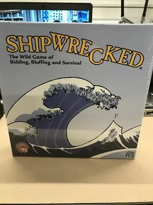 RARE Vintage Out of the Box Board Game Shipwrecked Sealed Box 2nd Ed. O49 - Image 1 of 4